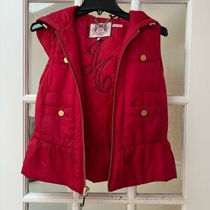 Women’s Juicy Couture Red Vest
